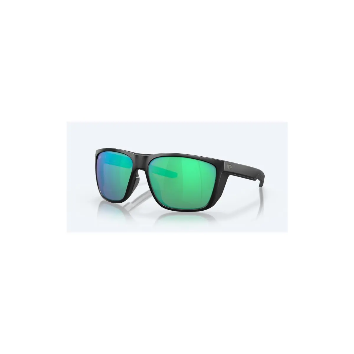 Costa Sunglasses Ferg - Matte Black Frame W/ Green Mirror Lens