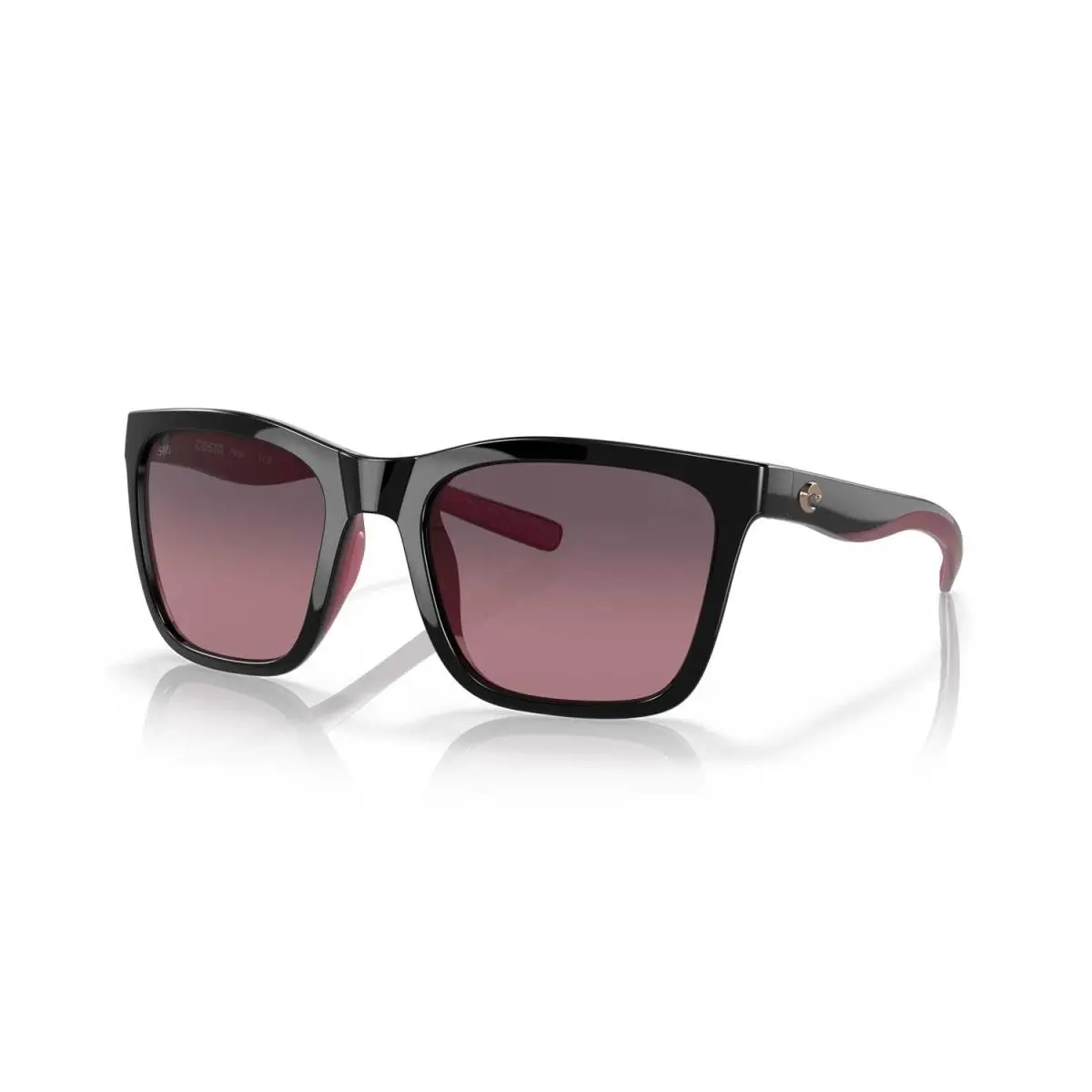 Costa Sunglasses - Panga Blk/cryst/fuchsia Frame W/rose Gradient Lens - Black/Crystal/Fuchsia, Frame: Costa Sunglasses - Panga Blk/Cryst/Fuchsia Frame W/Rose Gradient
