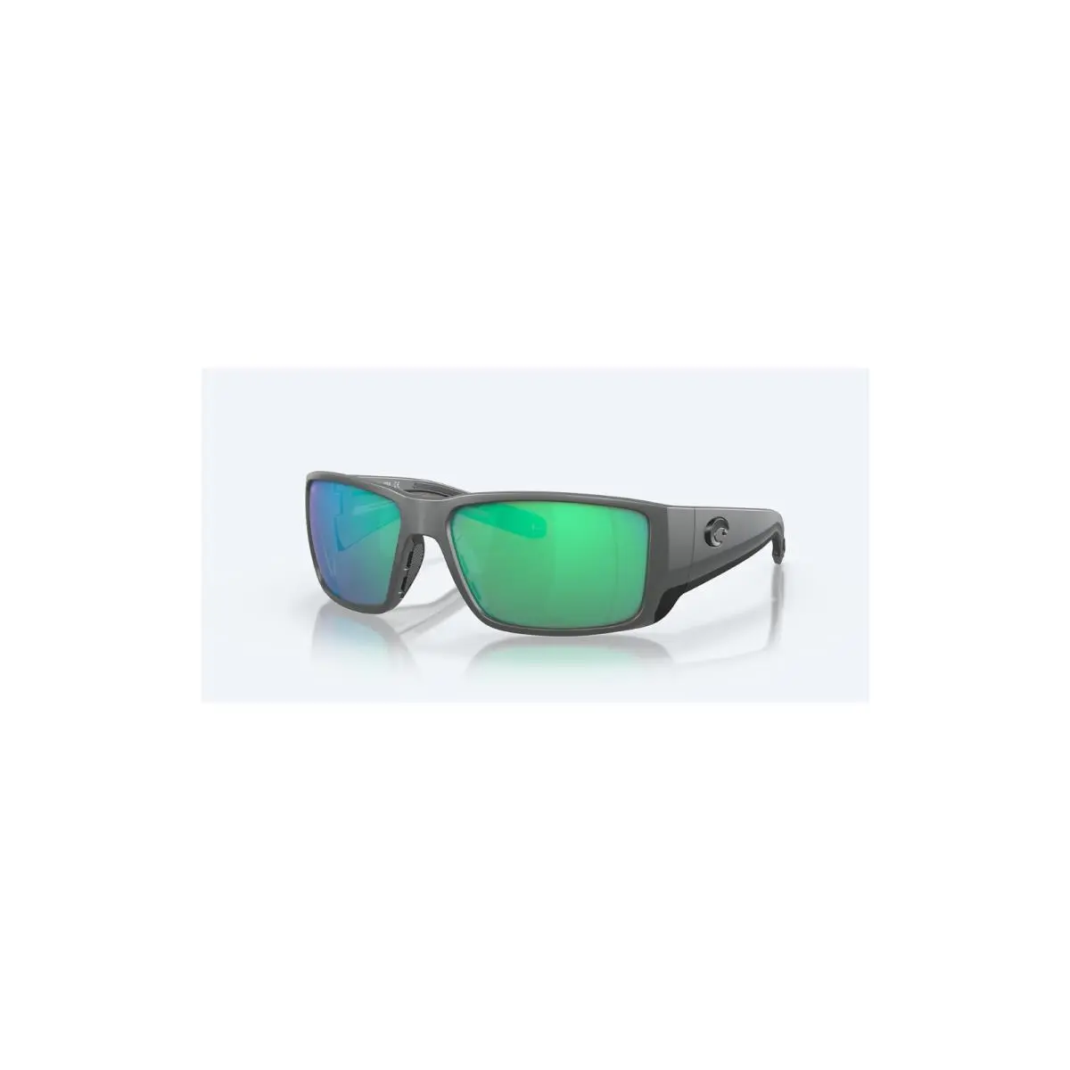 Costa Sunglasses Blackfin Pro - Matte Black Frame Green Mirror Lens