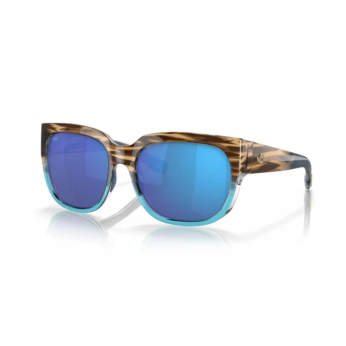 Costa Sunglasses Waterwoman 2 - Shiny Whaoo Frame w/ Blue Mirror Lens - Wahoo, Frame: Costa Sunglasses Waterwoman 2 - Shiny Whaoo frame w/ Blue Mirror