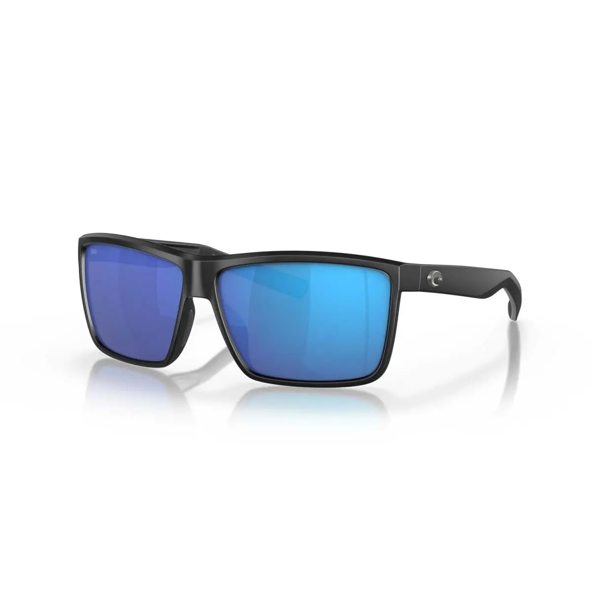 Costa Sunglasses Rinconcito - Matte Black Frame W/blue Mirror Glass Lens