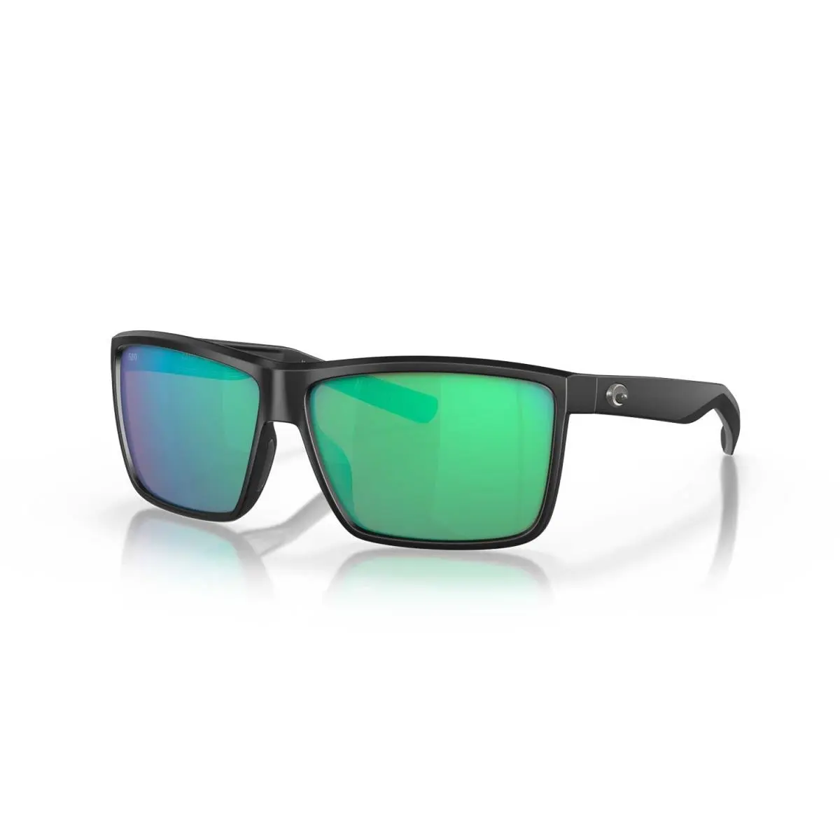 Costa Sunglasses Rinconcito - Matte Black Frame W/green Mirror Lens - Black, Frame: Costa Sunglasses Rinconcito - Matte Black Frame W/Green Mirror