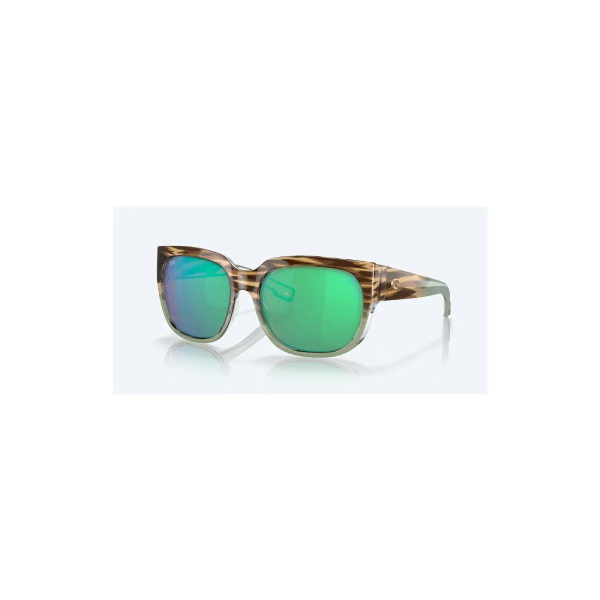 Costa Sunglasses Waterwoman - Shiny Ocean Jade Frame W/ Green Mirror Lens