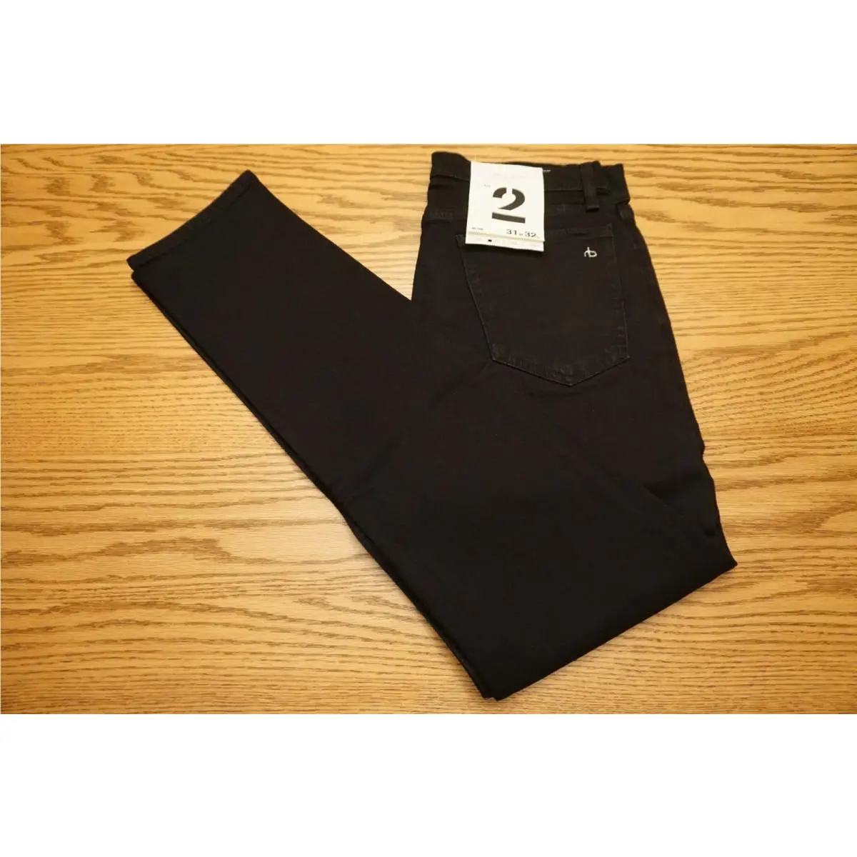 Men`s Rag Bone York Jeans Multiple Sizes Fit 2 Slim Stockbridge Gray