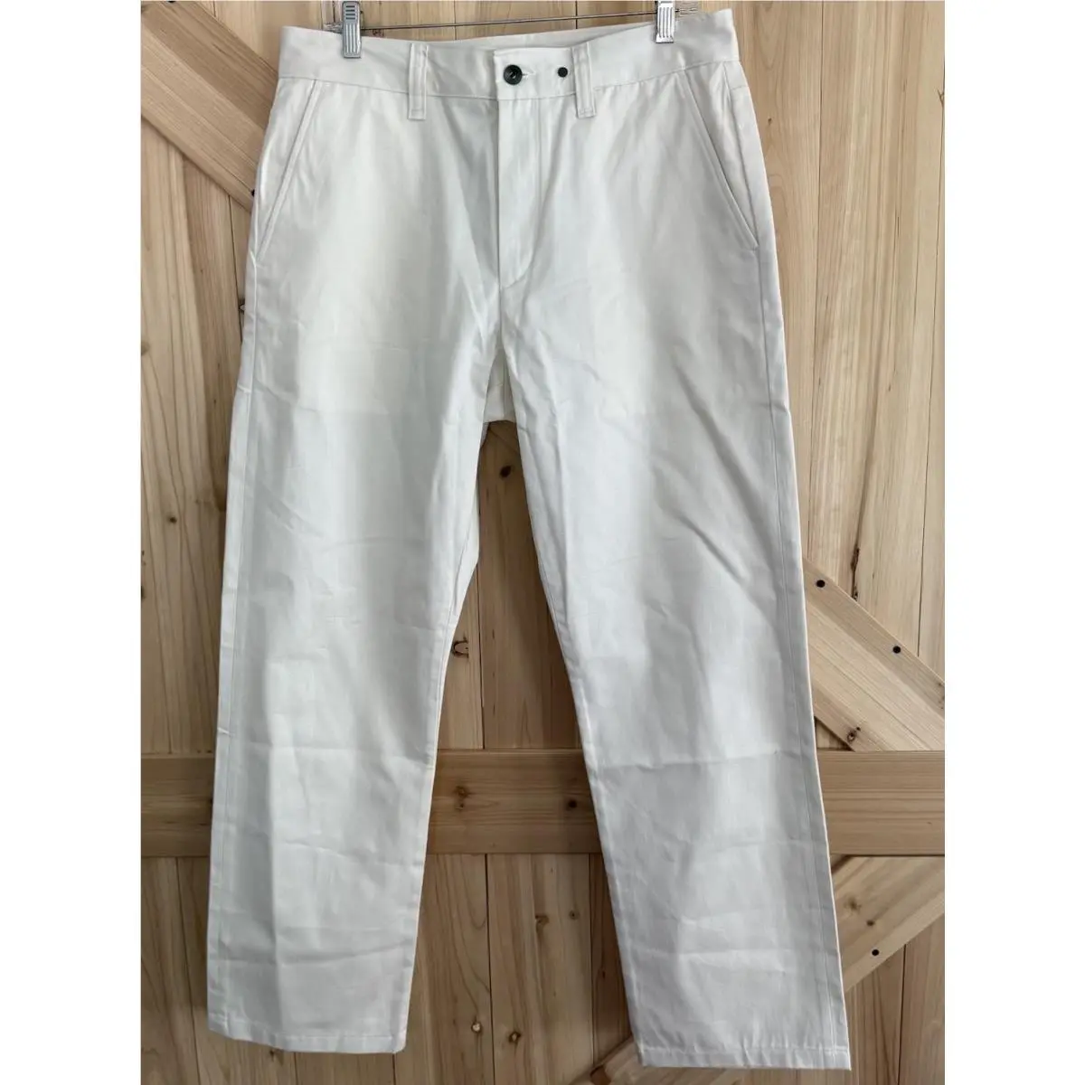 Rag Bone Haydon Chino Off White Lightweight Cotton Summer Preppy Sz 32