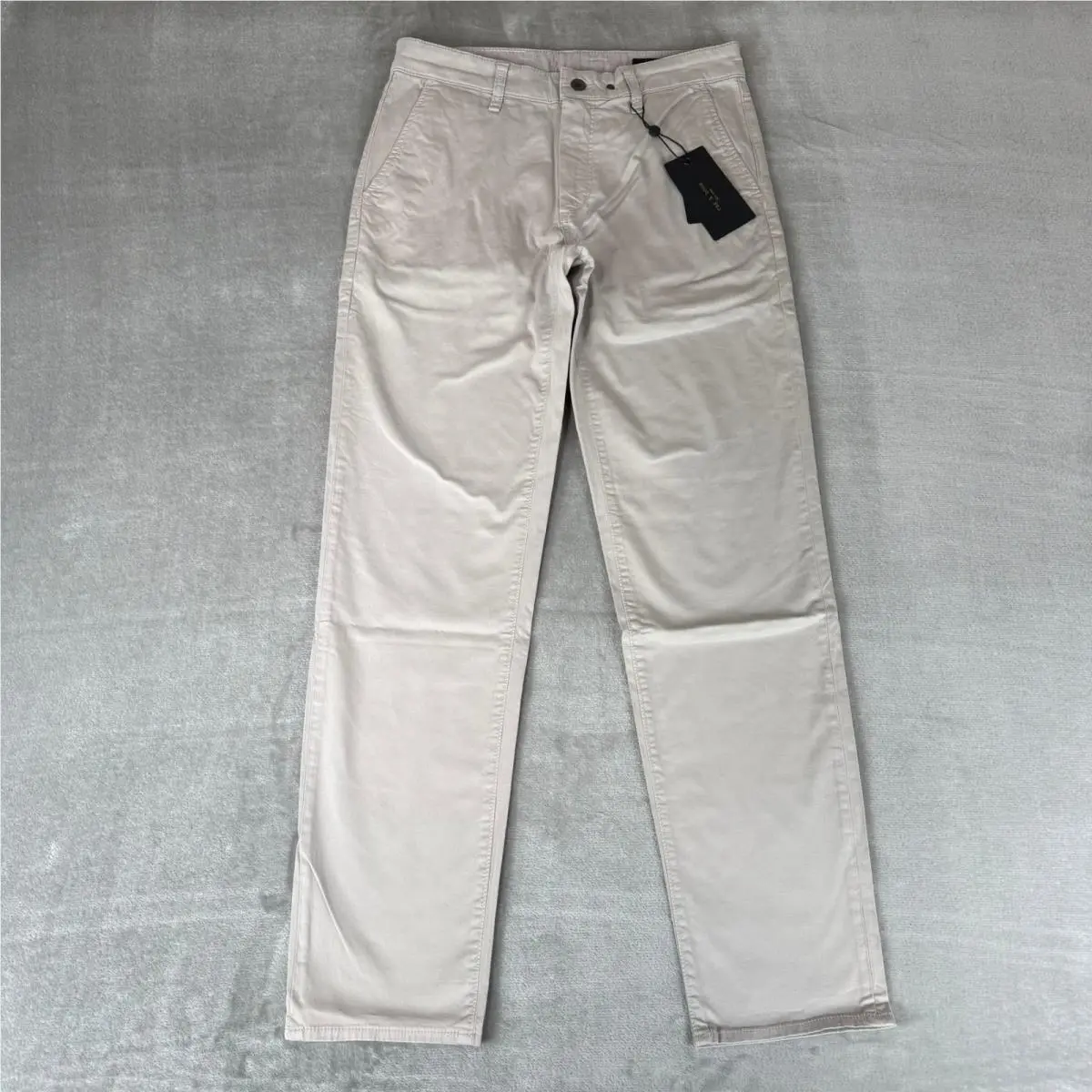Rag Bone Standard Chino Pants Mens 30x32 Natural Gray Stretch