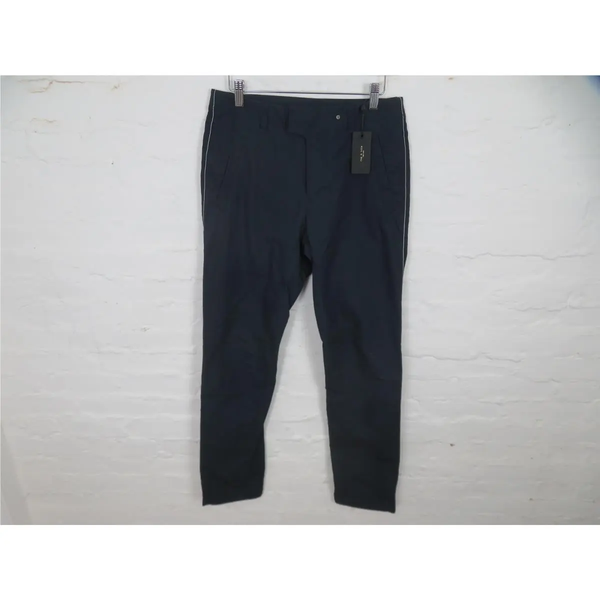 Rag Bone Otis Flyweight Pants Mens 29x32 Slim Fit Tapered Trouser Chino Blue
