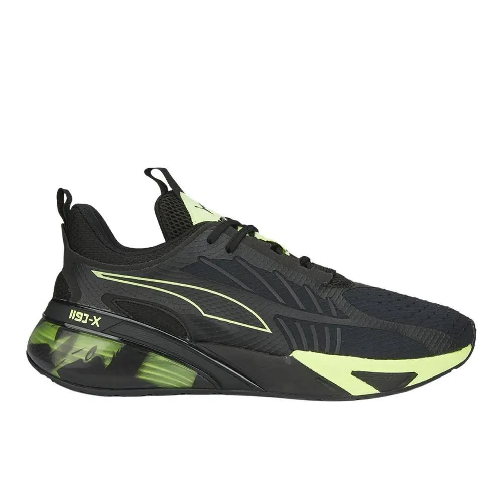 Puma Xcell Action Soft Focus Running Mens Black Sneakers Athletic Shoes 3779300 - Black