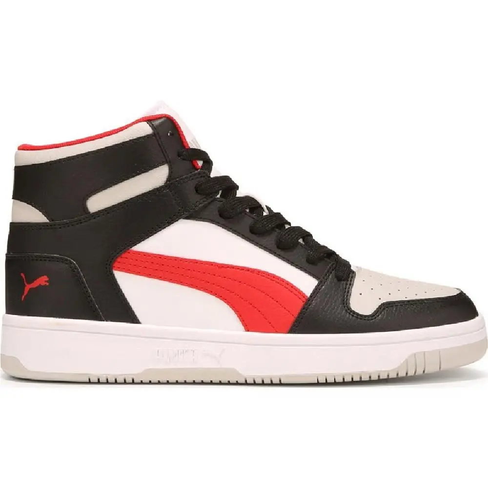 Puma shoes - 401964 20 - 401964 20 - Black-Red-Cool Light Gray 5