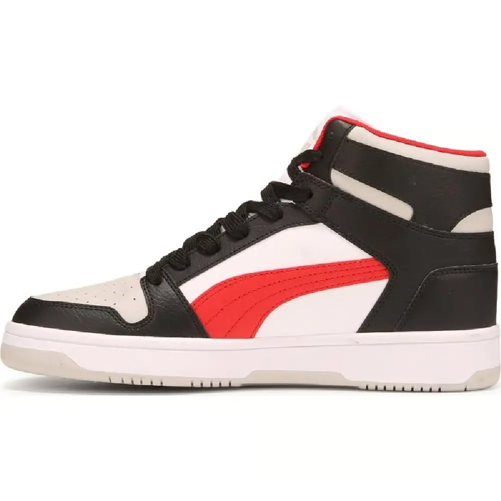 Puma shoes - 401964 20 - 401964 20 - Black-Red-Cool Light Gray 6