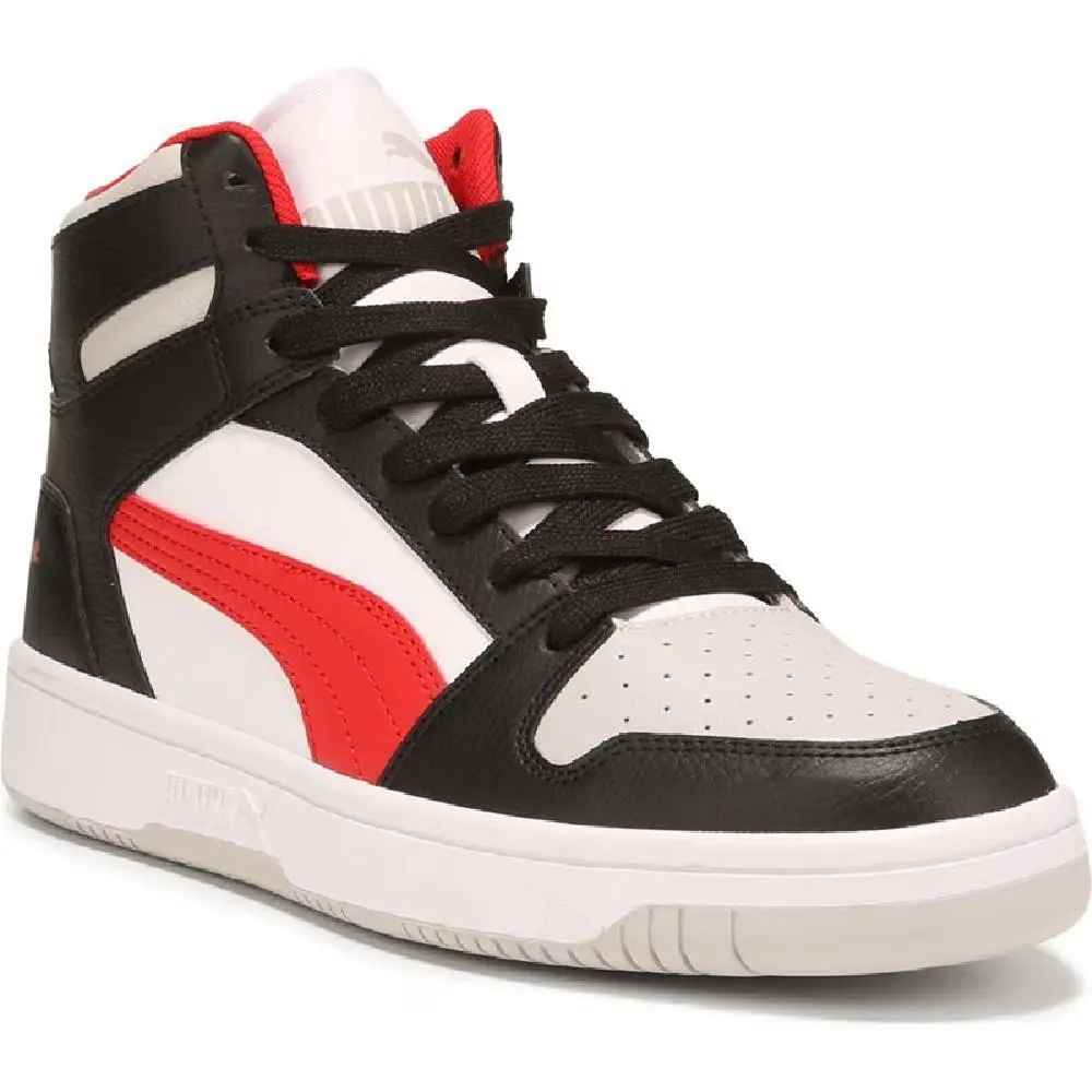 Puma shoes - 401964 20 - 401964 20 - Black-Red-Cool Light Gray 7