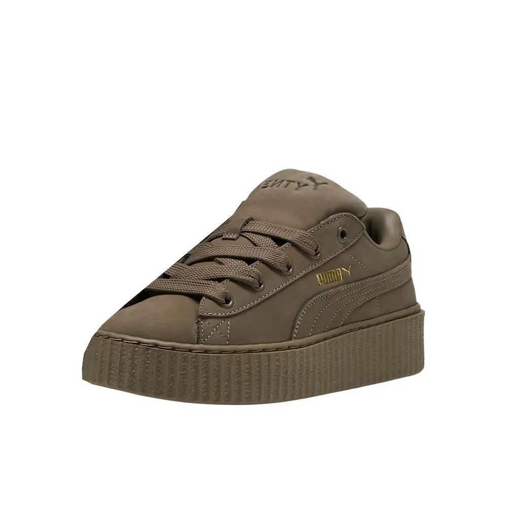 Puma shoes - PUMA Fenty X  Creeper Phatty Nubuck Lace Up  Youth - 39986601 - Brown 6