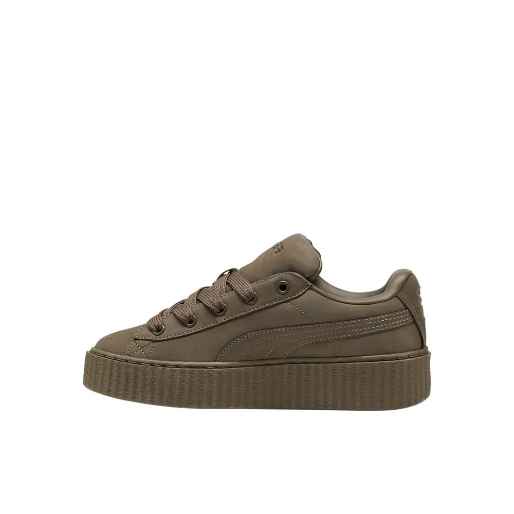 Puma shoes - PUMA Fenty X  Creeper Phatty Nubuck Lace Up  Youth - 39986601 - Brown 7