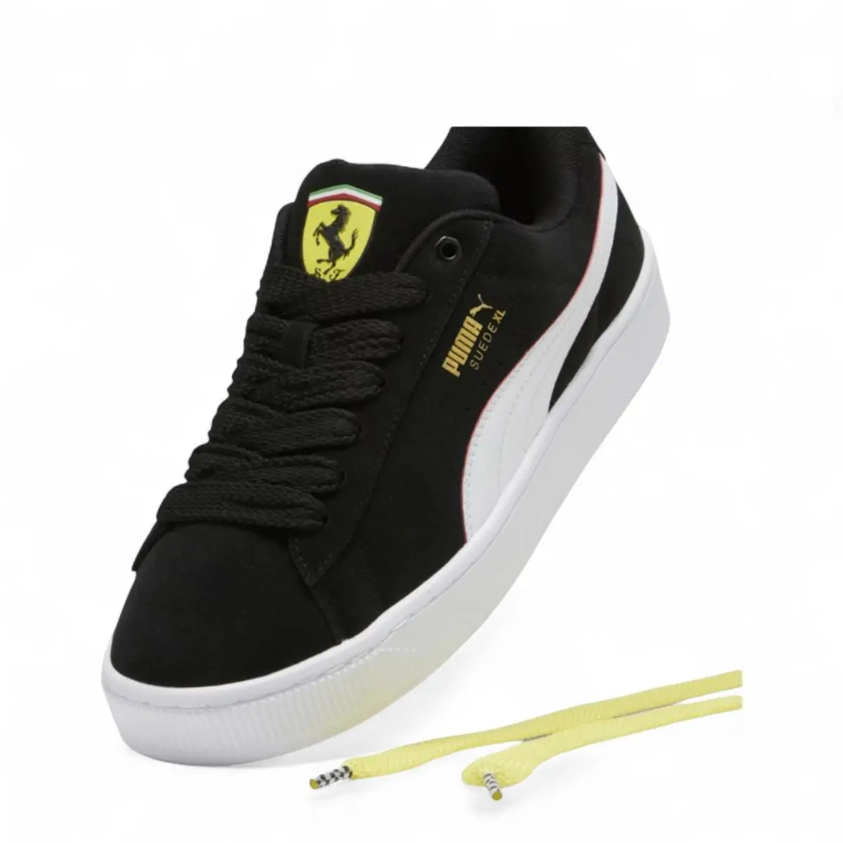 Puma shoes - Puma Ferrari Suede XL - Ferrari Suede - 308220 01 - Black/White 8