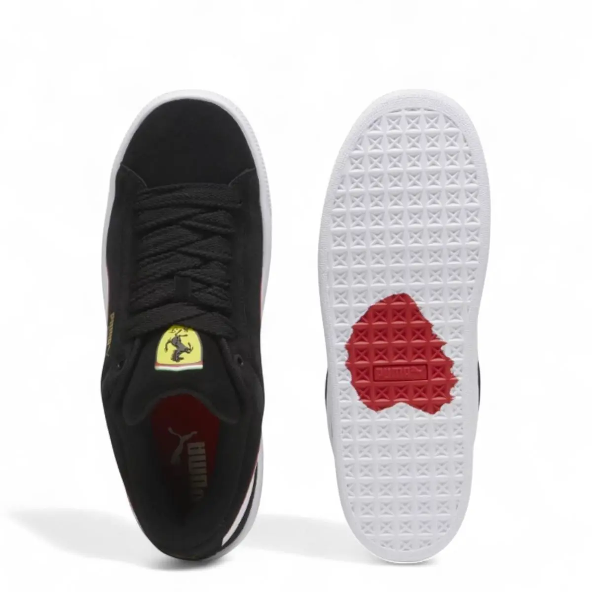 Puma shoes - Puma Ferrari Suede XL - Ferrari Suede - 308220 01 - Black/White 10