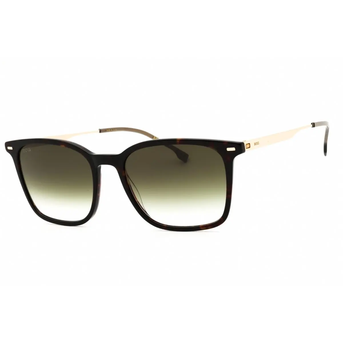 Hugo Boss 1694 S 2IK 9K Sunglasses Havana Frame Green Gradient Lenses 54mm