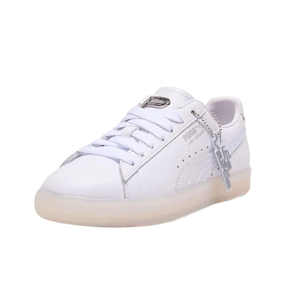 Puma shoes - PUMA Clyde Club Las Vegas Lace Up - 40455001 - White 8