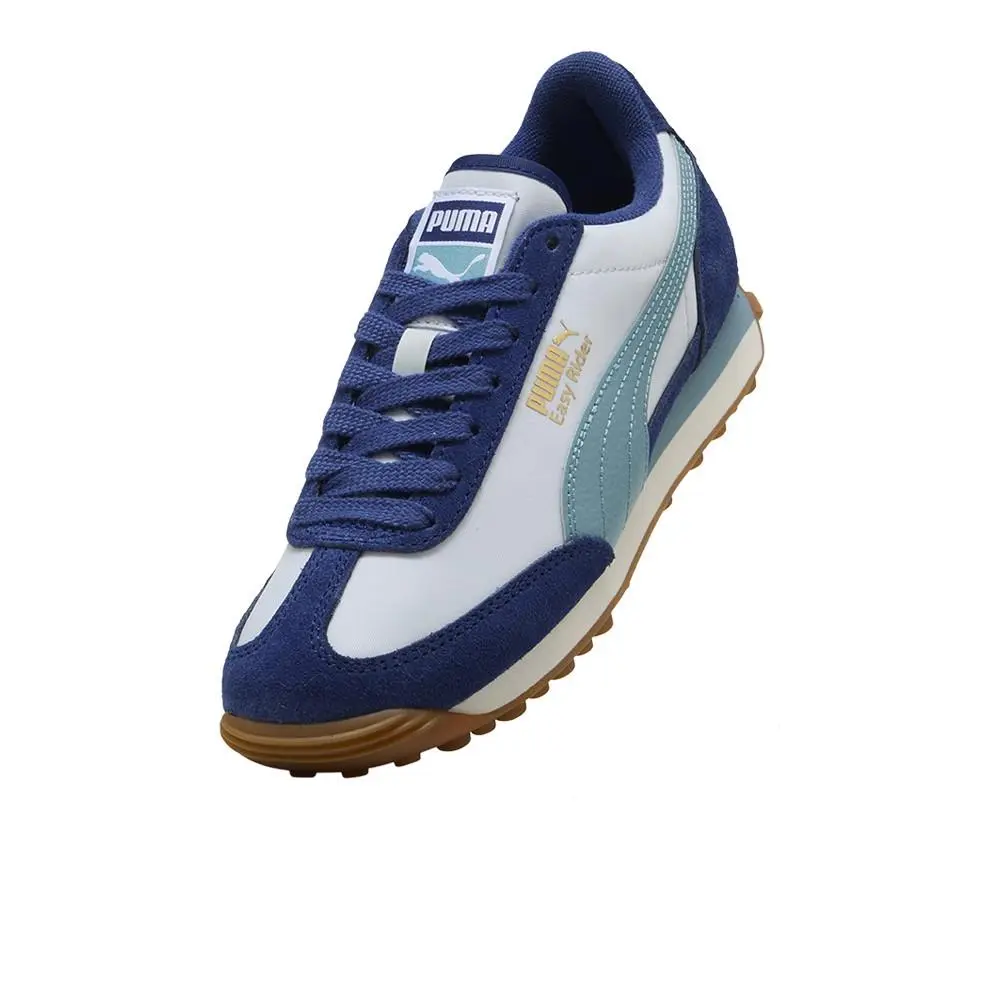 Puma shoes - PUMA Easy Rider Vintage Lace Up  Youth - 39937129 - Blue, Grey 12