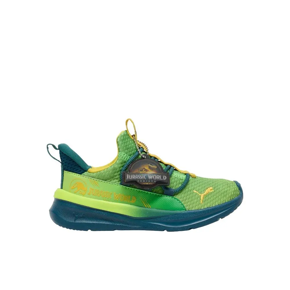 Puma X Jurassic World One4all 2.0 Lace Up Toddler Boys Green Sneakers Casual S