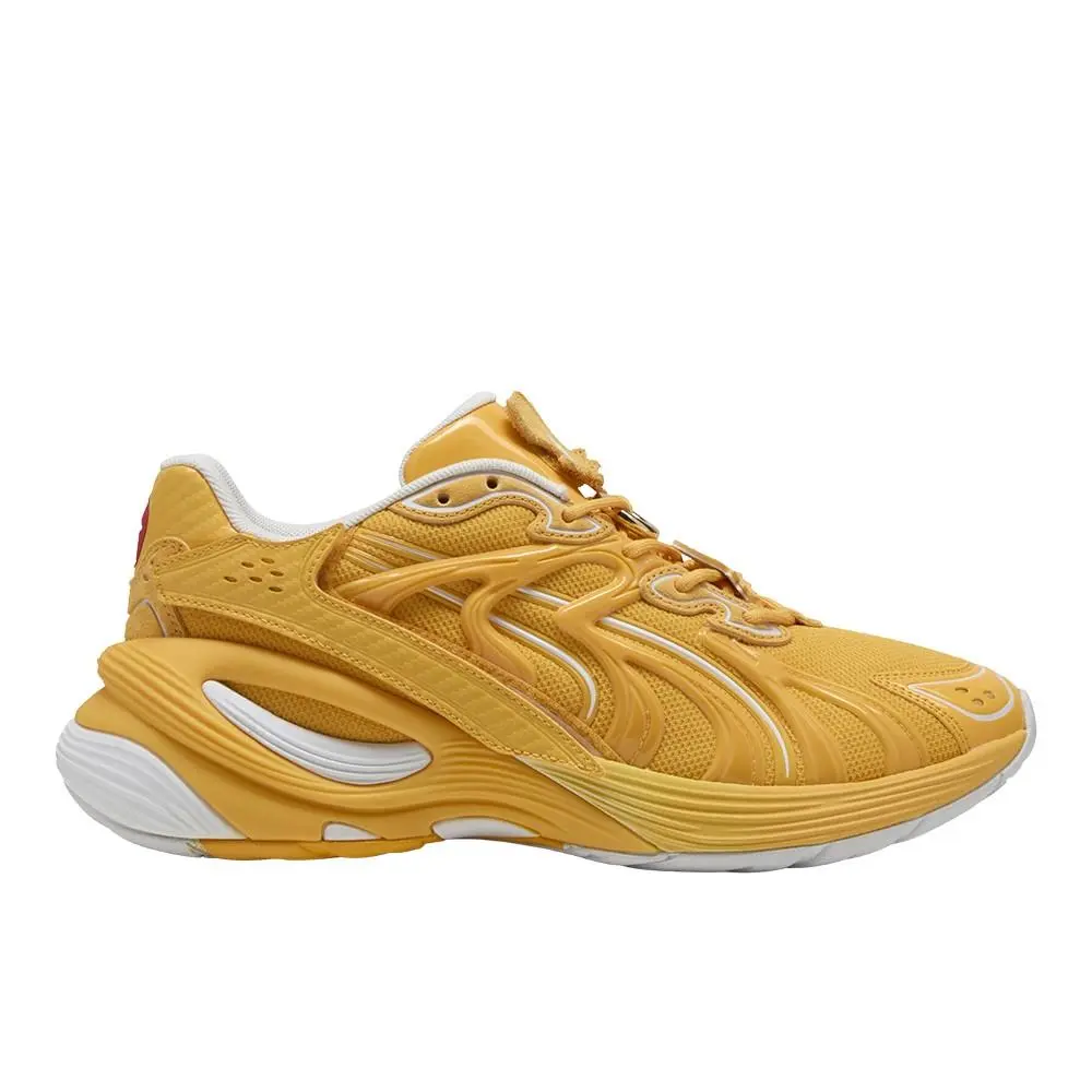 Puma Inverse Tails Lace Up Mens Orange Sneakers Casual Shoes 40436401