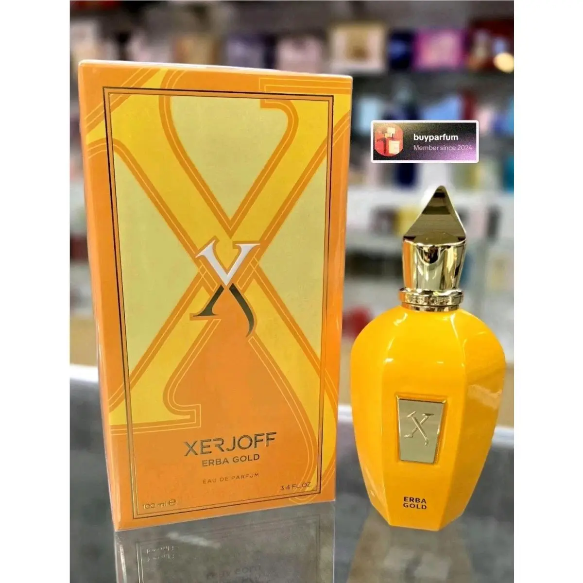 Erba Gold by Xerjoff 3.4oz/100ml Eau De Parfum Unisex -new