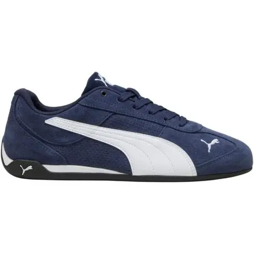 Puma Speedcat Replicatch Lace Up Black Sneakers Casual Navy/white