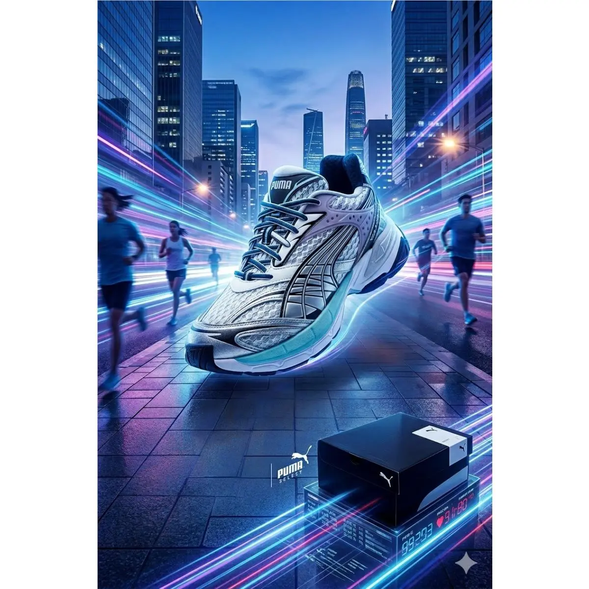 Puma shoes - PUMA Velophasis - Velophasis - 394508-12 - Silver 0