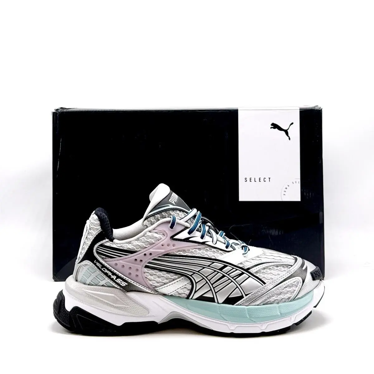 Puma shoes - PUMA Velophasis - Velophasis - 394508-12 - Silver 5