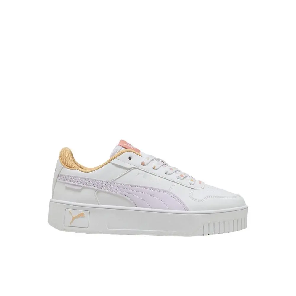 Puma shoes - PUMA Carina Street Lacey Lace Up  Youth - 40088402 - White 7