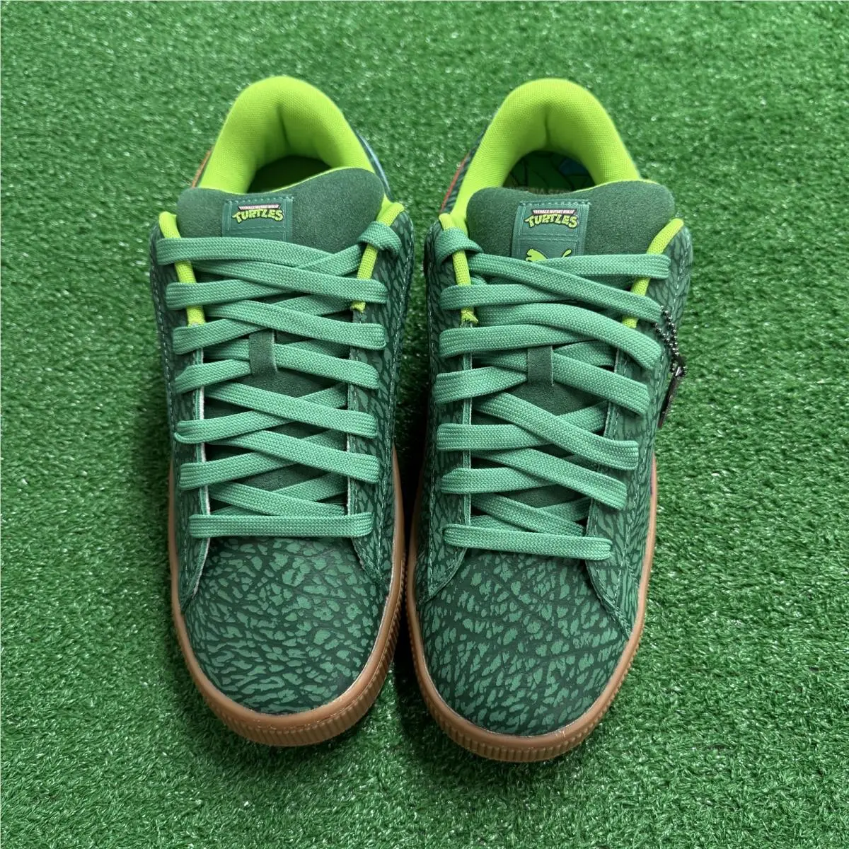 Puma shoes - Suede XL Teenage Mutant Ninja Turtles - 401304-01 - Green 4