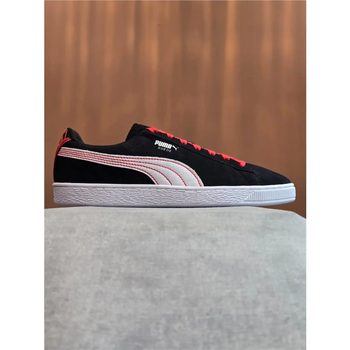 Puma Suede x Marvel Spider-man Miles Morales - Black White Red 397741-01 11.5M