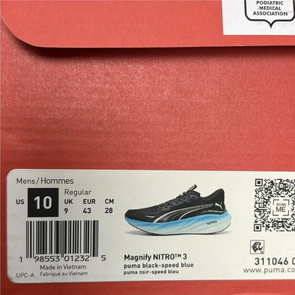 Puma shoes - PUMA Magnify Nitro - Magnify Nitro - 311046-06 - Black 7