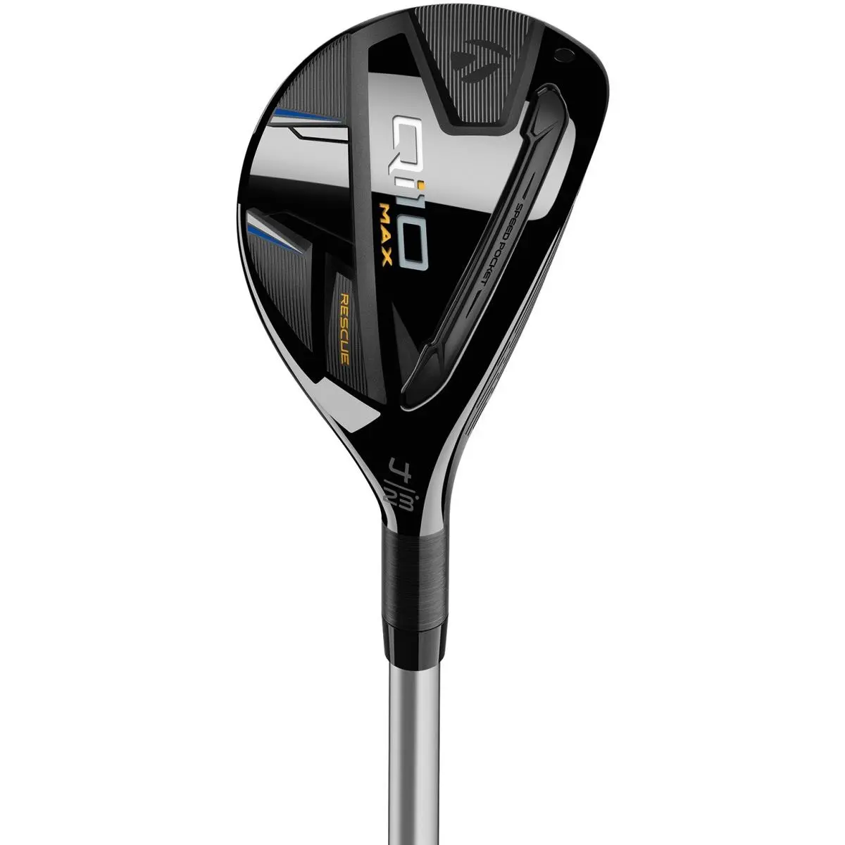 Left Hand Taylormade Qi10 Max Rescue 23 4H Hybrid Reg Fuji Speeder NX Tcs