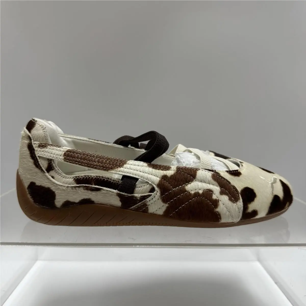 Puma shoes - Speedcat Ballet Cow Print - Speedcat Ballet Cow Print - 407787-01 - Brown 0