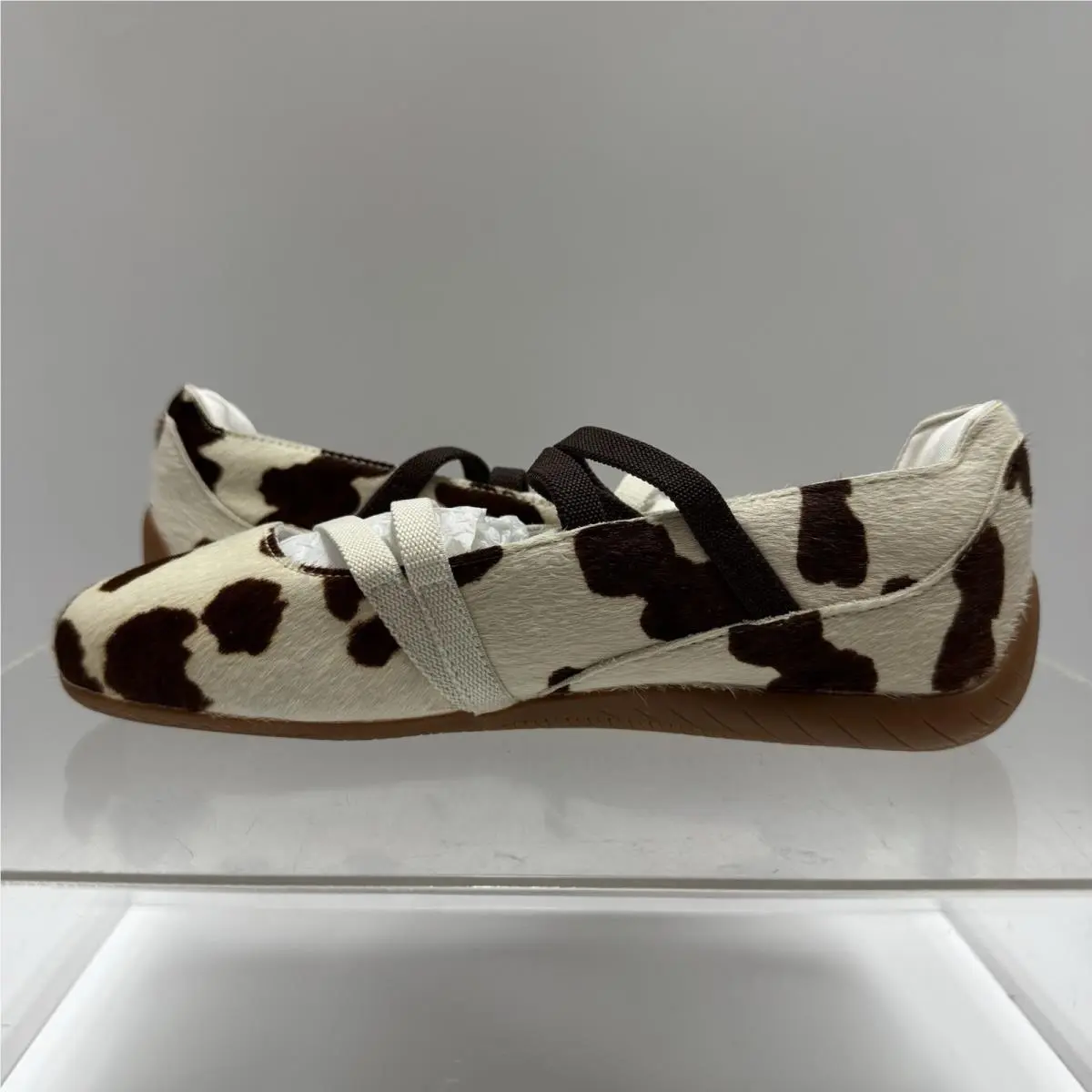 Puma shoes - Speedcat Ballet Cow Print - Speedcat Ballet Cow Print - 407787-01 - Brown 2