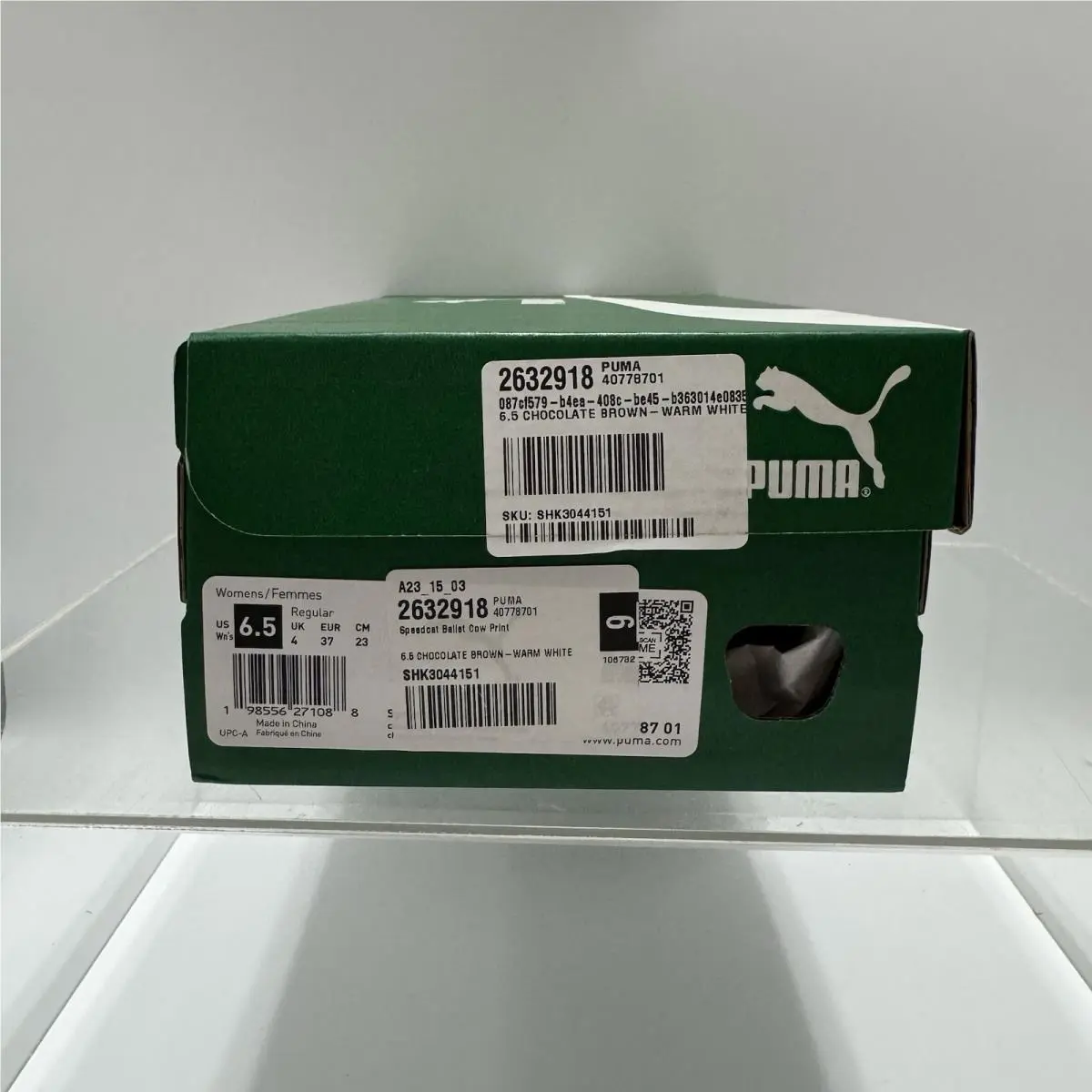 Puma shoes - Speedcat Ballet Cow Print - Speedcat Ballet Cow Print - 407787-01 - Brown 6