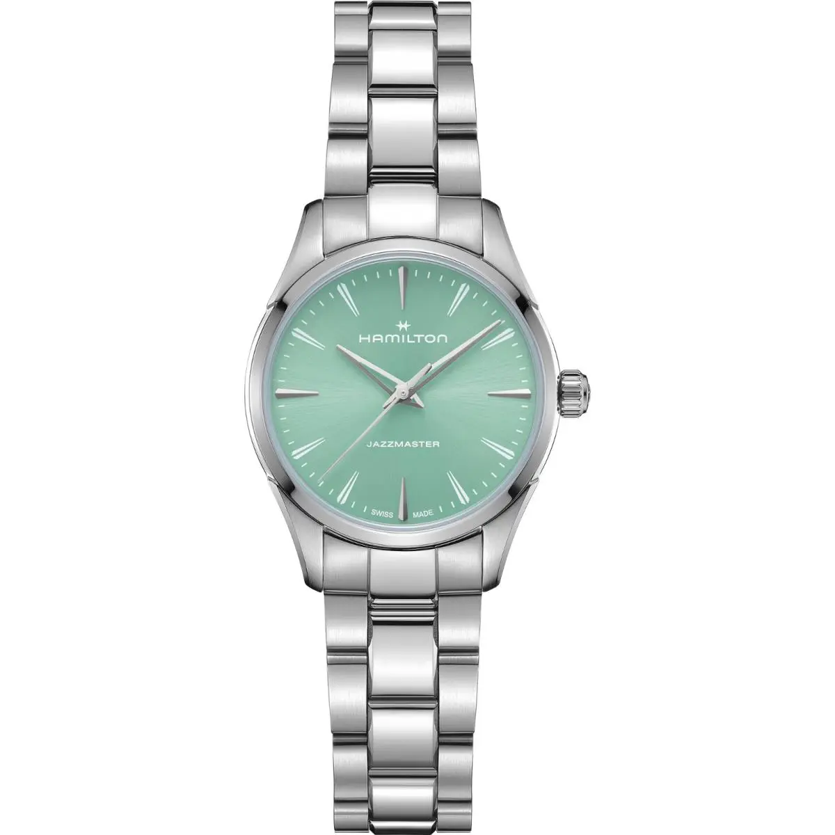 Hamilton Jazzmaster Bright Turquoise Dial Women`s Watch H32301161