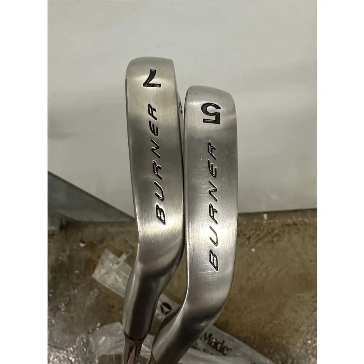 Taylormade Golf Burner Lcg 5 7 Iron Left Handed Graphite Bubble R-80
