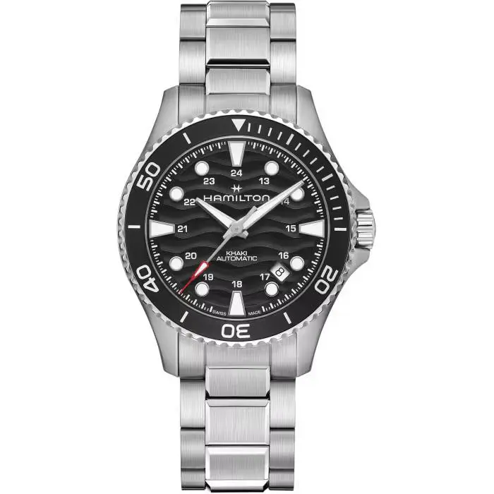 Hamilton Khaki Navy Scuba Auto 40mm Black Dial Watch H82415130