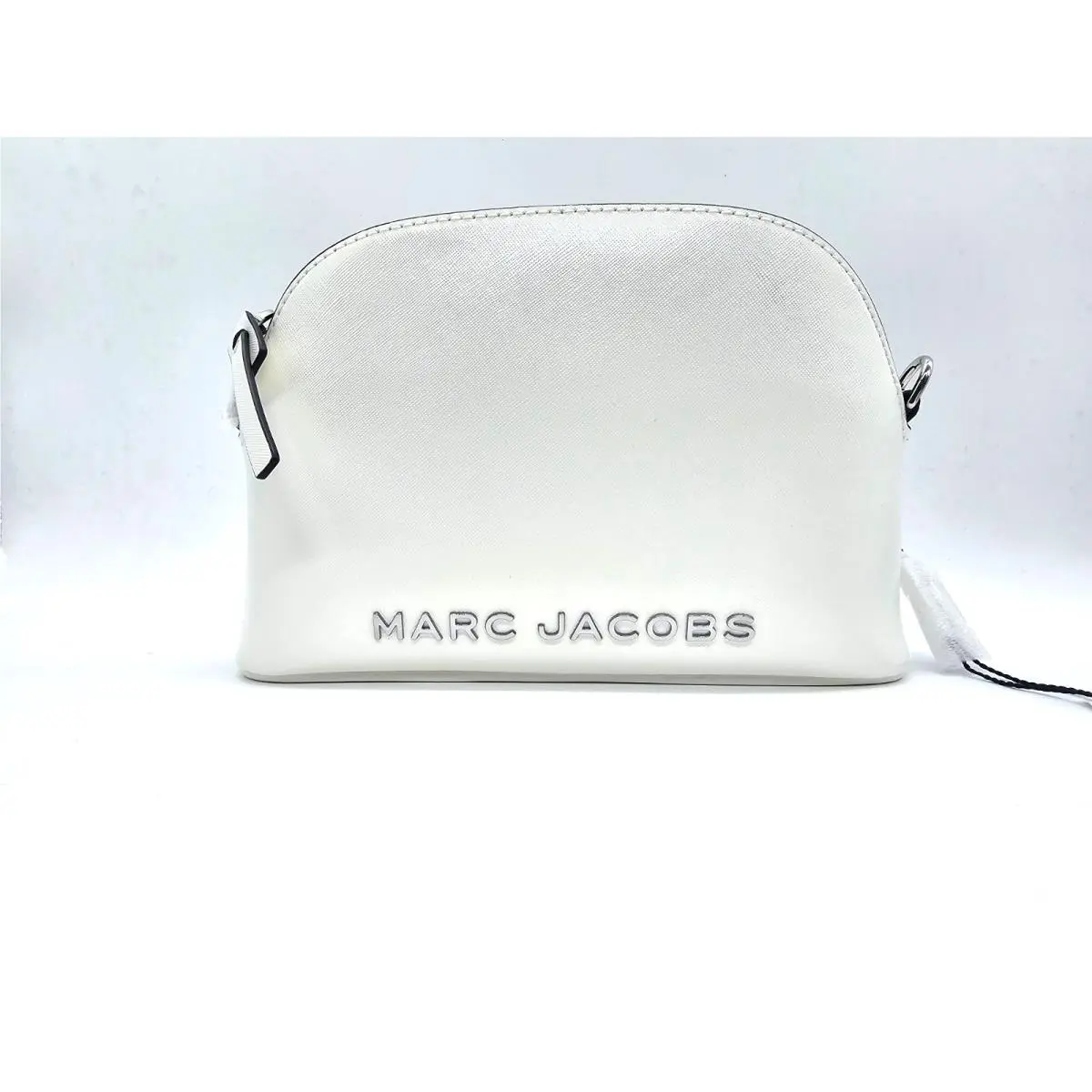 Marc Jacobs Small Dome Crossbody Leather Bag Color Cotton JL026047