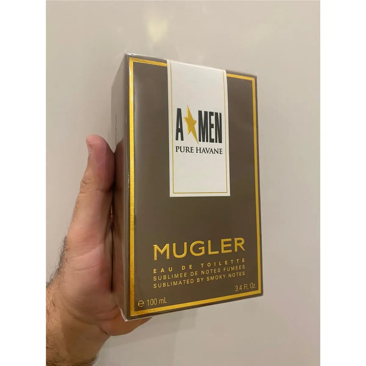 Thierry Mugler A Men Pure Havane Edt 100 ml 3.4 oz Spray Rare