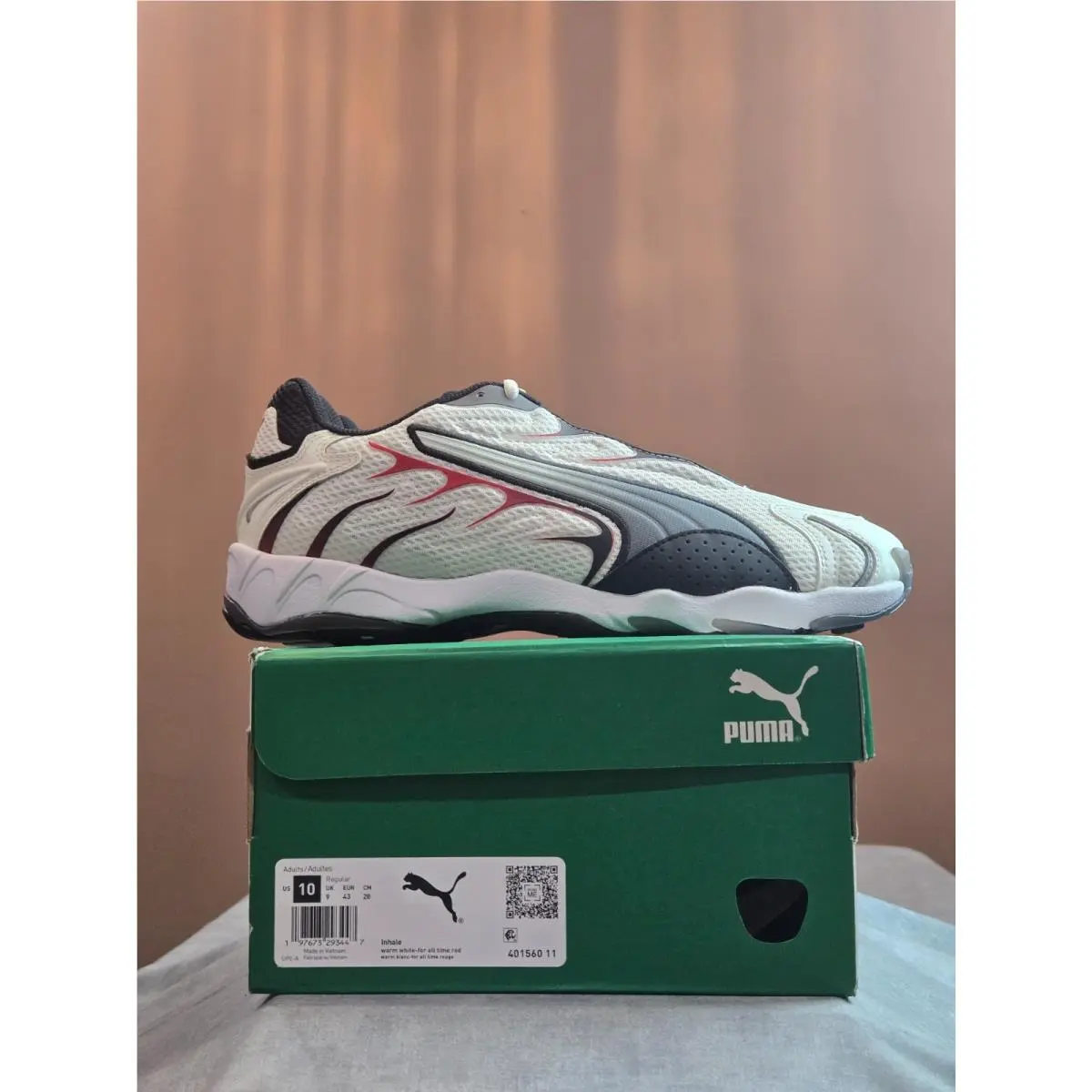 Puma shoes - PUMA Inhale - Inhale - 401560-11 - Ivory 1