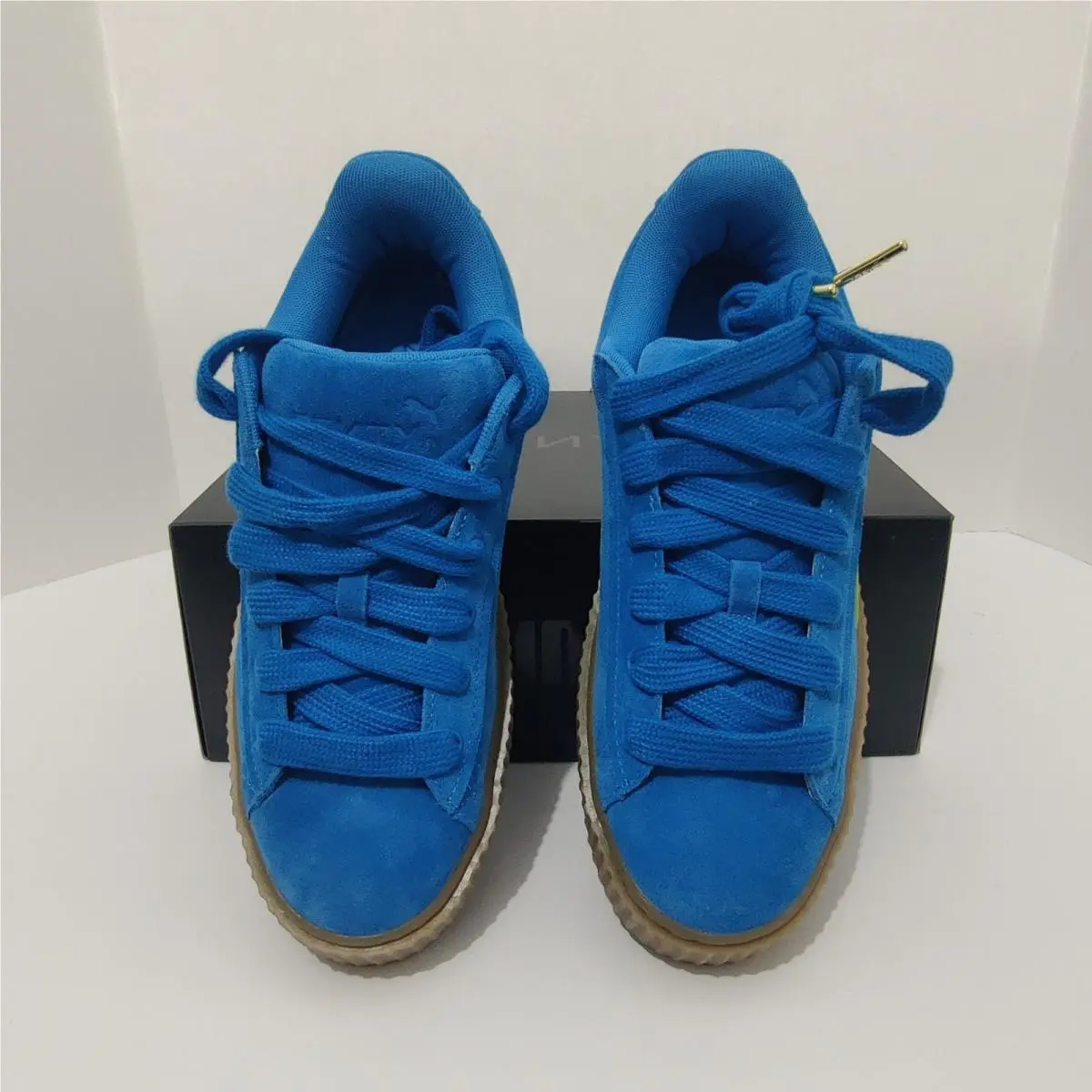 Puma shoes - PUMA x Fenty Creeper Phatty Jr - Blue (UPC: 197646320774) 2