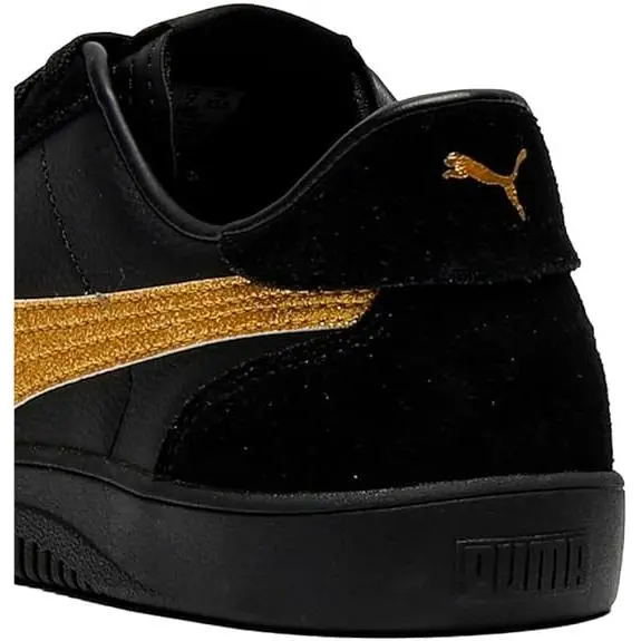 Puma shoes - PUMA Club 5V5 Glitter Lace Up - 40670601 - Black (UPC: 198556254807) 5