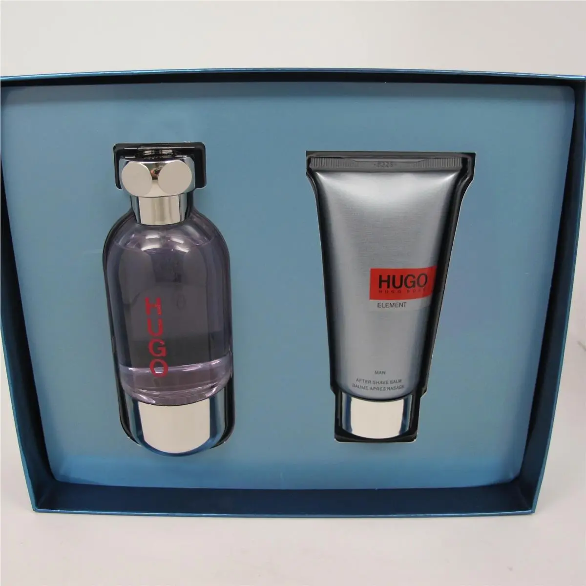 Elements by Hugo Boss 2 Pcs Set: 3.0 Edt Spray 2.5 oz After Shave Balm
