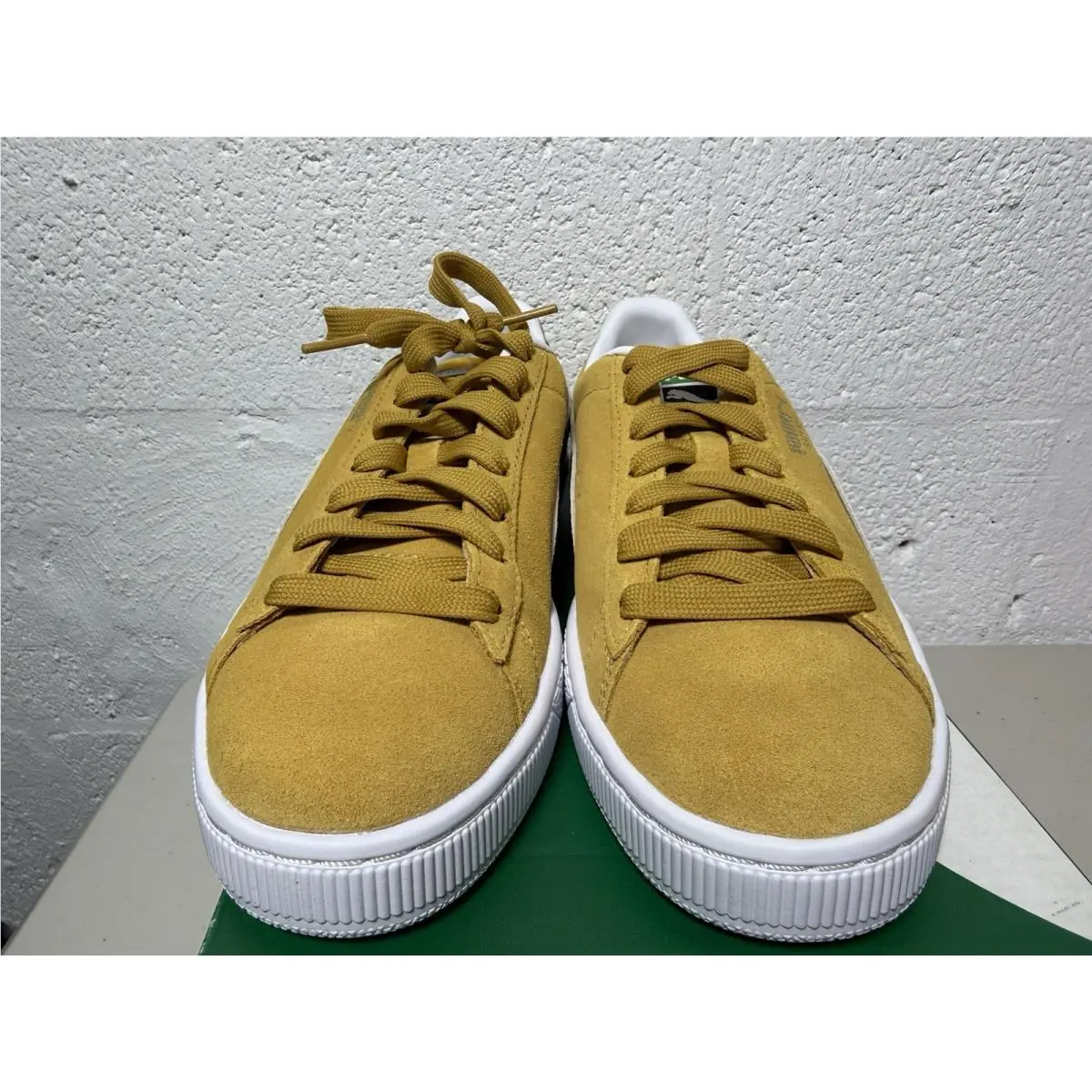 Puma shoes - PUMA Suede Classic Xxi Lace Up - 38141005 - Yellow (UPC: 196858072587) 0