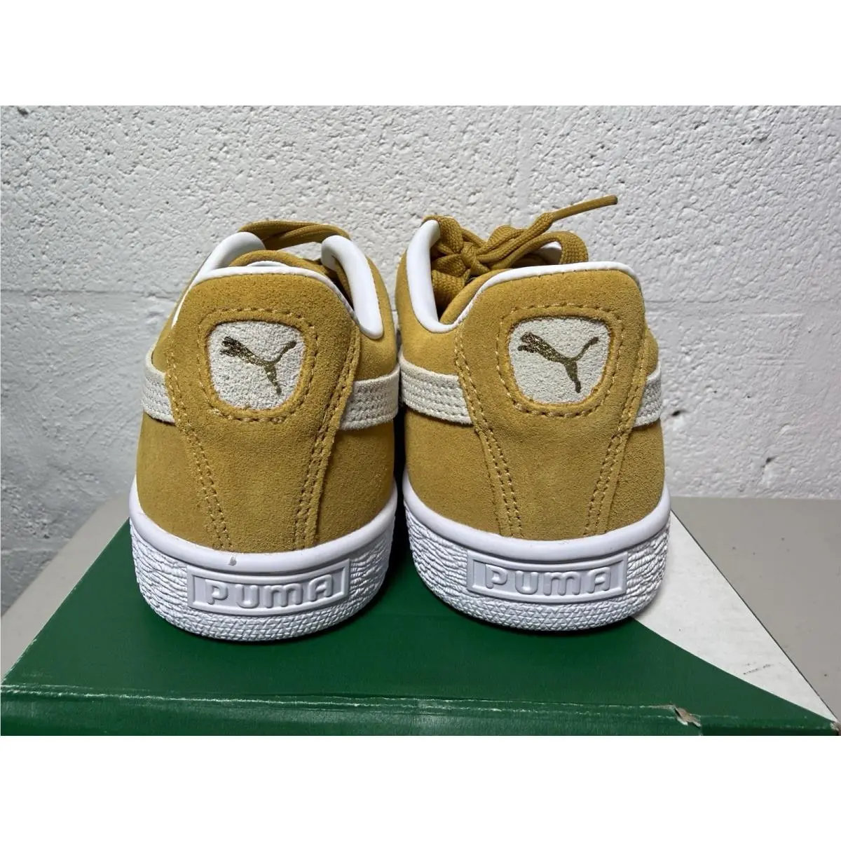 Puma shoes - PUMA Suede Classic Xxi Lace Up - 38141005 - Yellow (UPC: 196858072587) 3