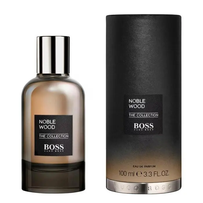 Hugo Boss Men`s The Collection Noble Wood Edp Spray 3.4 oz Fragrances