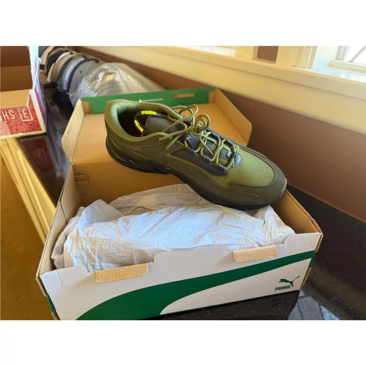 Puma shoes - Green 1