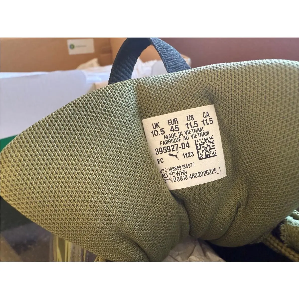 Puma shoes - Green 2